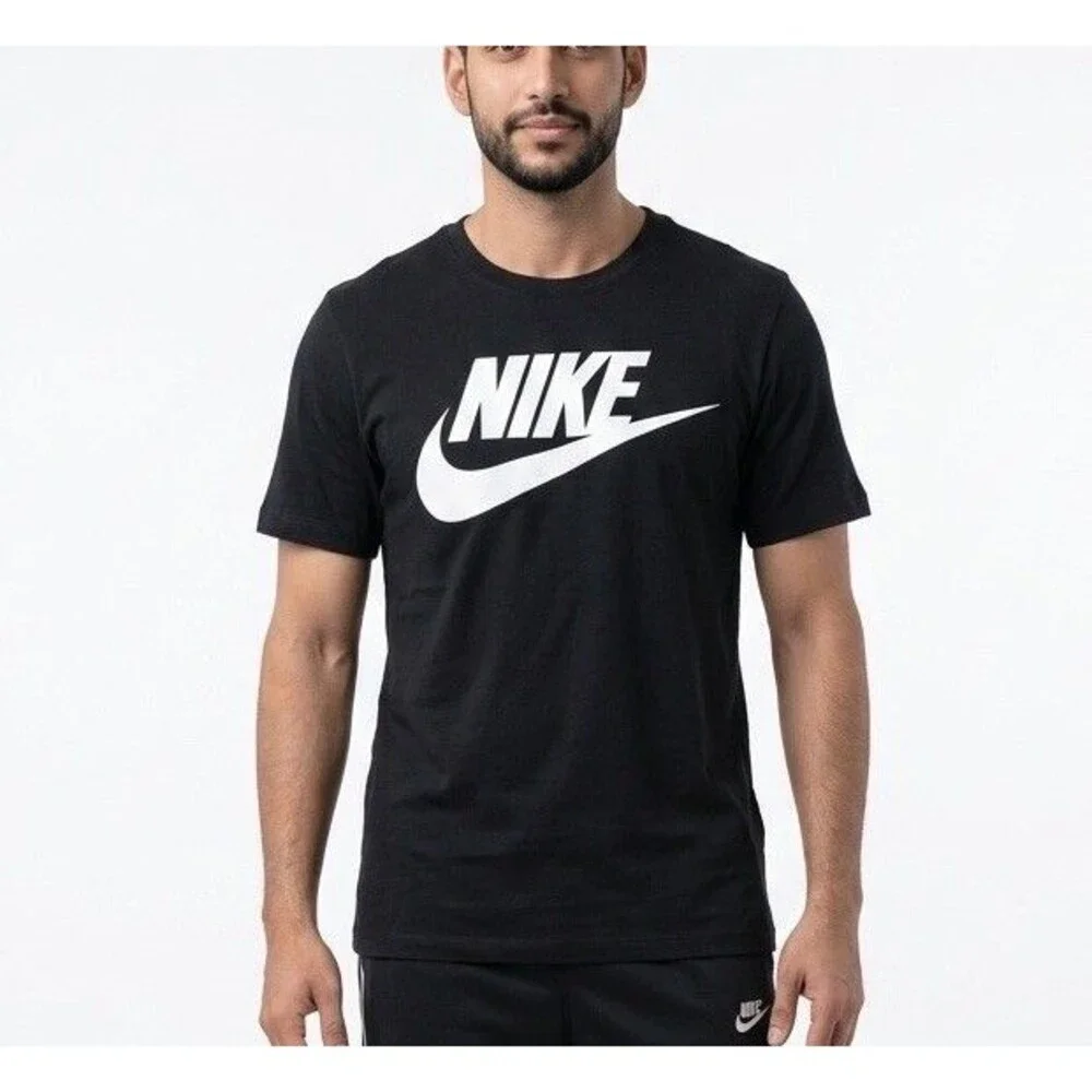 Nike Air Men’s T Shirt Black Short Sleeves Size XL